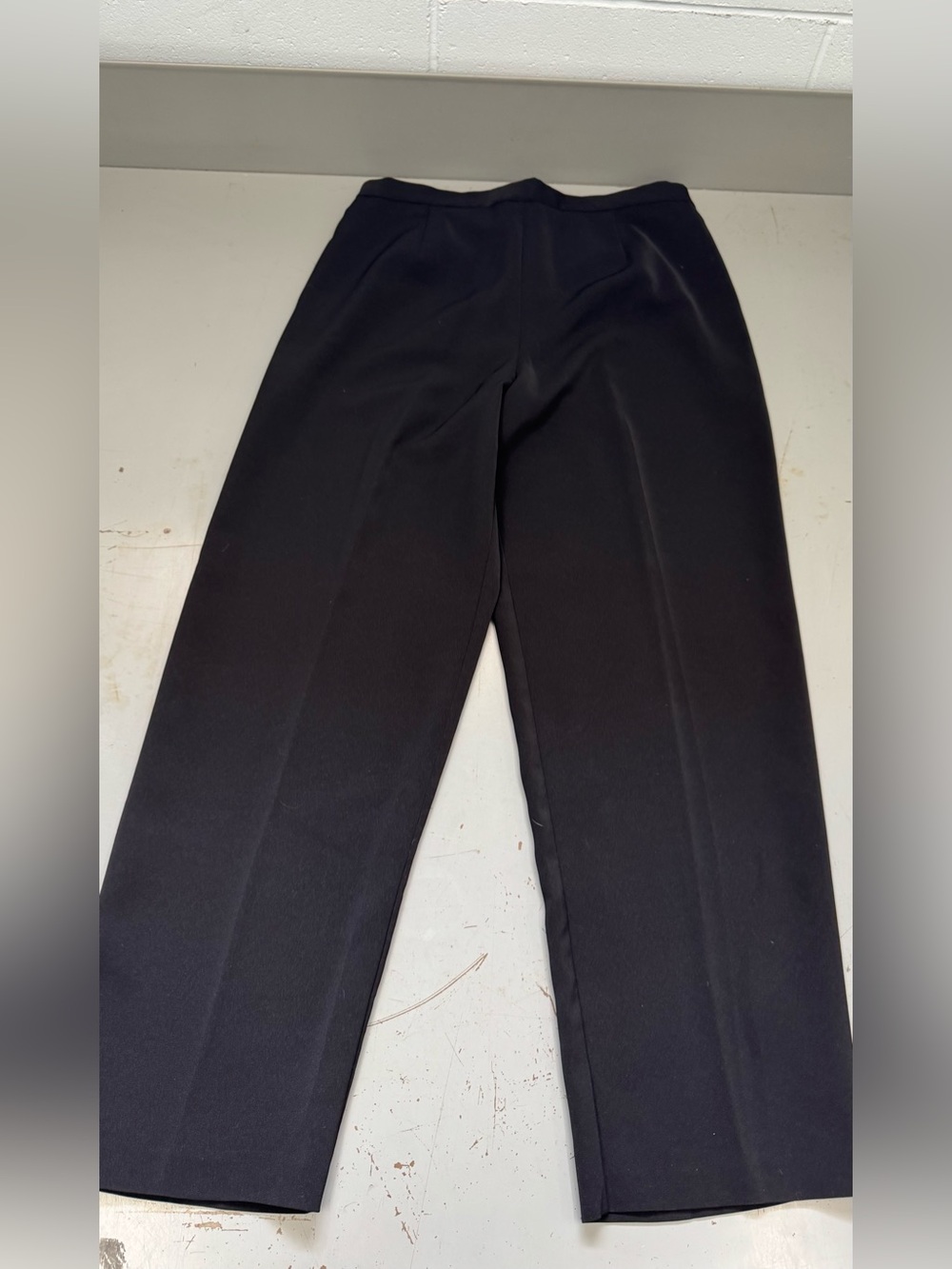 Classic Black Straight-Leg Women's Pants